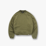 Represent Initial Boxy Sweater Army Green
