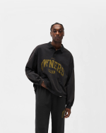 Represent Owners Club Rugby Polo Faded Black - Image 2