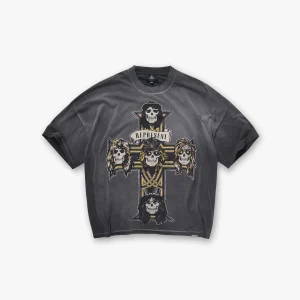 represent-x-guns-n-roses-cross-stained-black-t-shirt